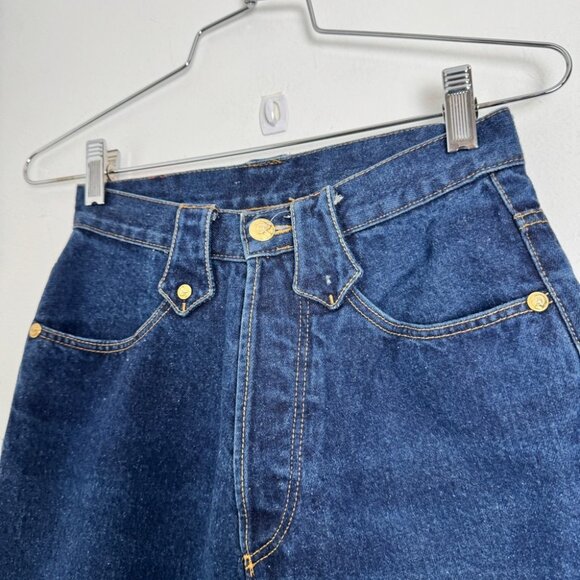 Vintage Christian Lacroix Bazar Super High Rise Straight Leg Jeans - Picture 3 of 6